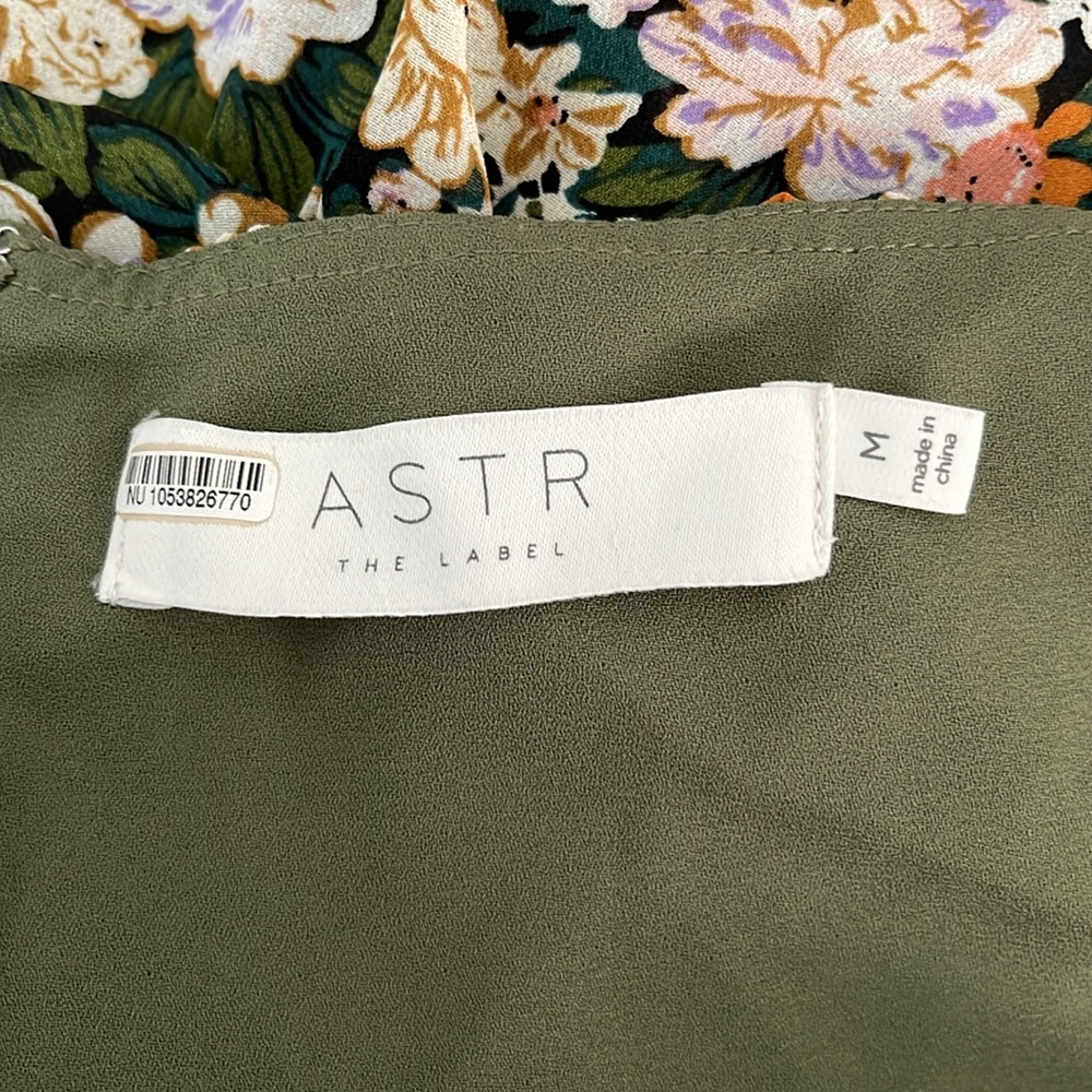 ASTR Floral Print Cutout Maxi Dress - Picture 16 of 17